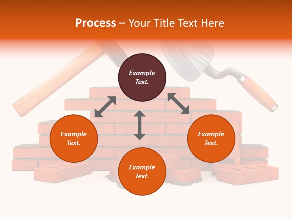 Industry Process White PowerPoint Template