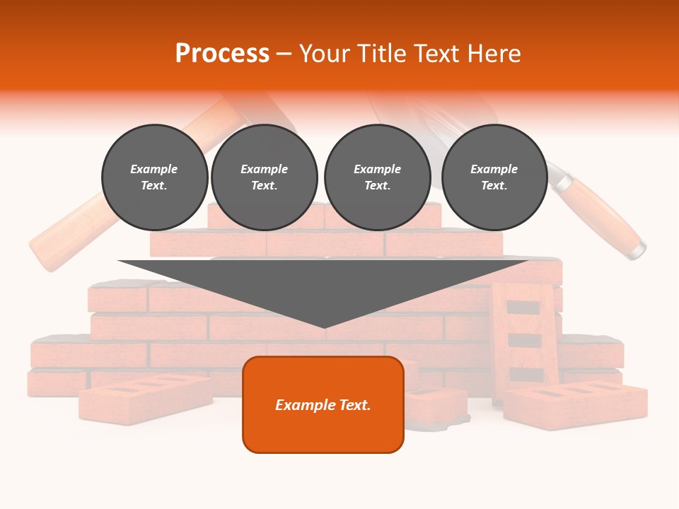 Industry Process White PowerPoint Template