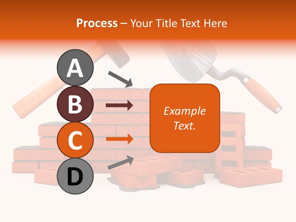 Industry Process White PowerPoint Template