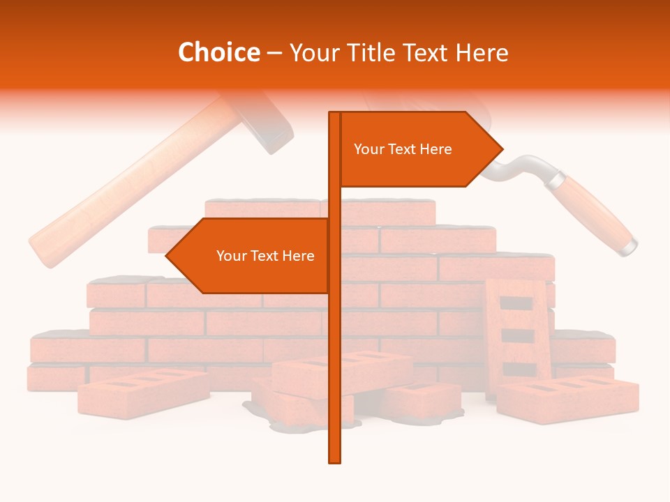 Industry Process White PowerPoint Template