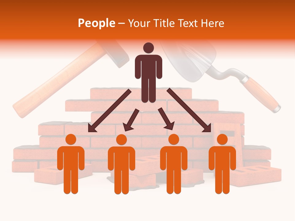 Industry Process White PowerPoint Template