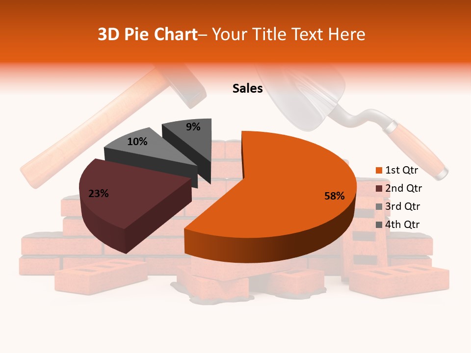 Industry Process White PowerPoint Template