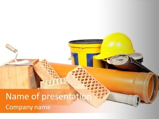 Industry Equipment Object PowerPoint Template