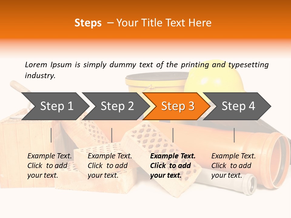 Industry Equipment Object PowerPoint Template