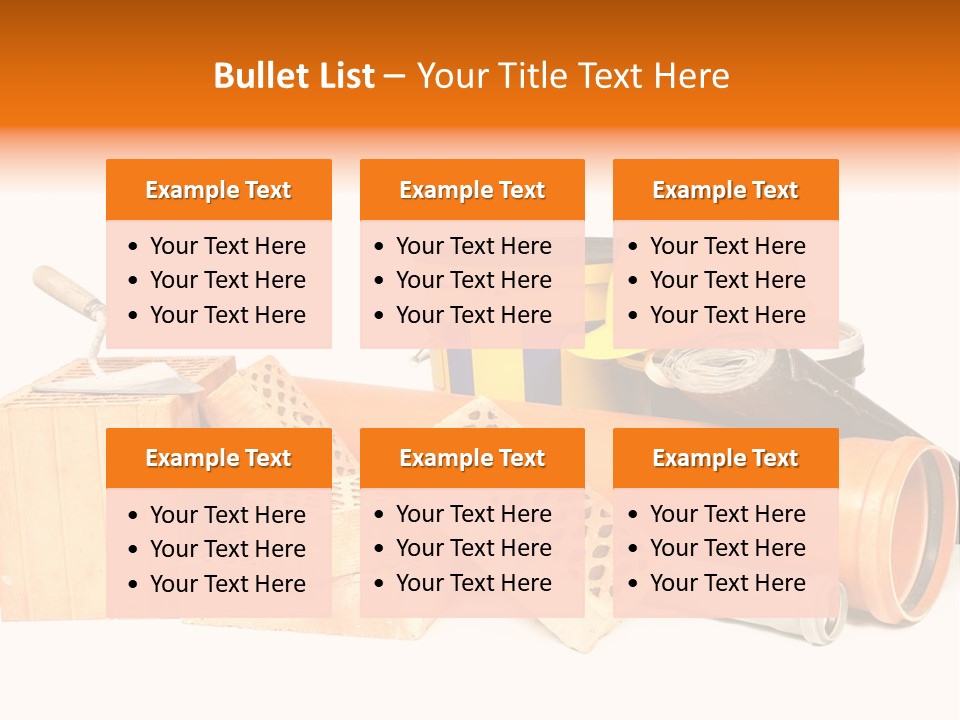 Industry Equipment Object PowerPoint Template