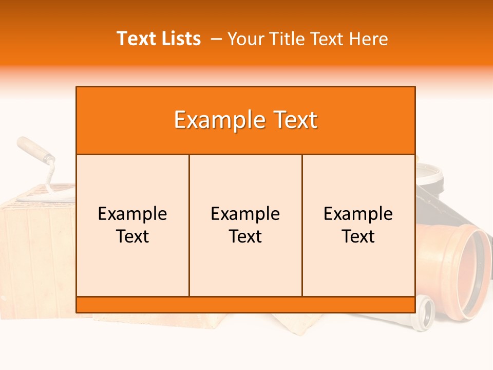 Industry Equipment Object PowerPoint Template