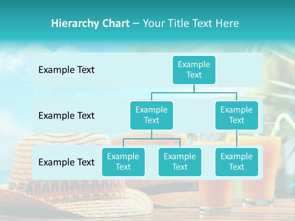 Drink Holiday Coastline PowerPoint Template