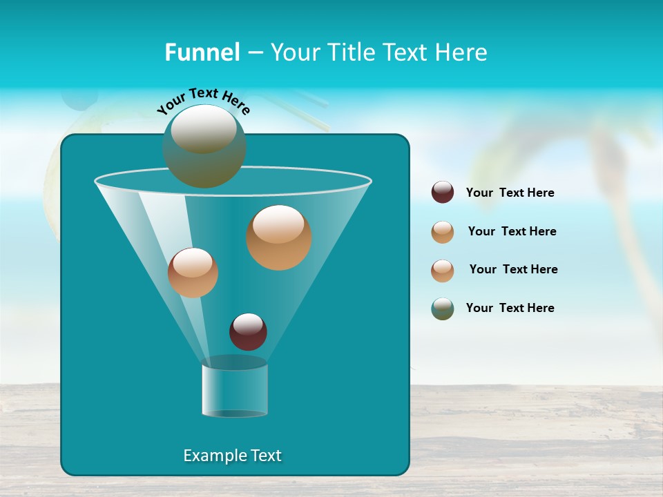 Melon Deck Glassware PowerPoint Template