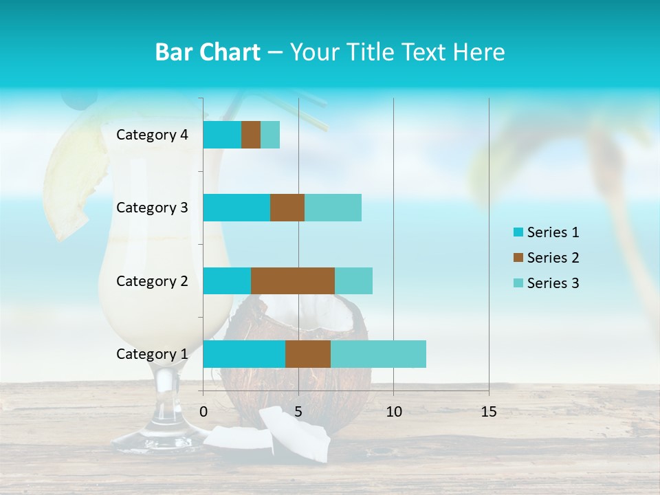 Melon Deck Glassware PowerPoint Template