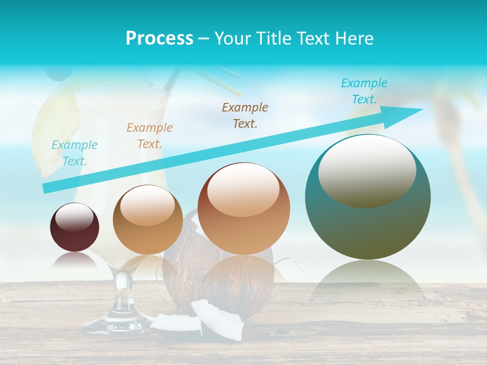Melon Deck Glassware PowerPoint Template