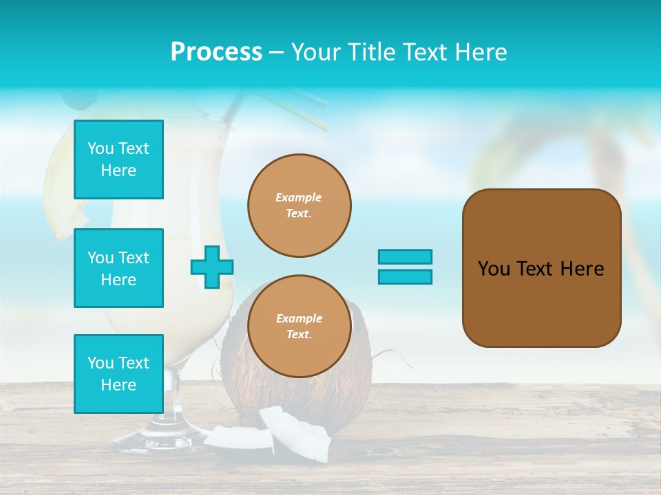 Melon Deck Glassware PowerPoint Template