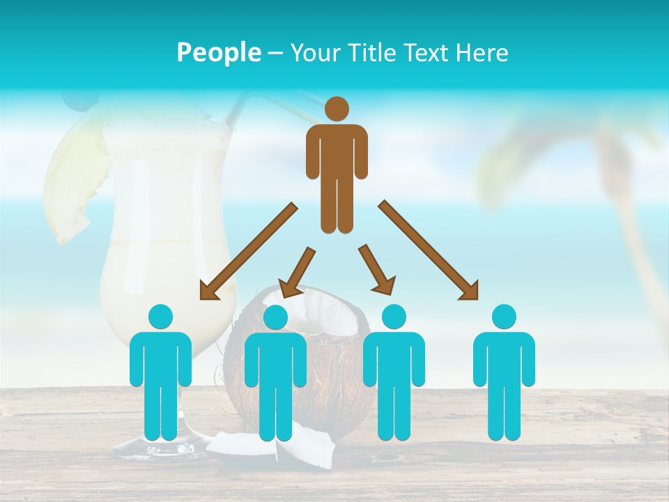 Melon Deck Glassware PowerPoint Template