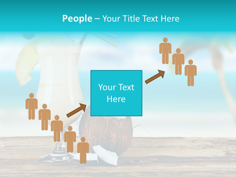 Melon Deck Glassware PowerPoint Template