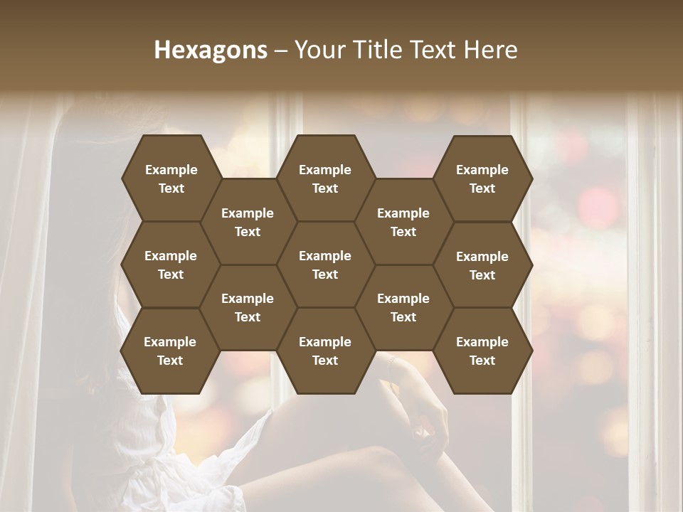 Abend Abwarten Melancholisch PowerPoint Template