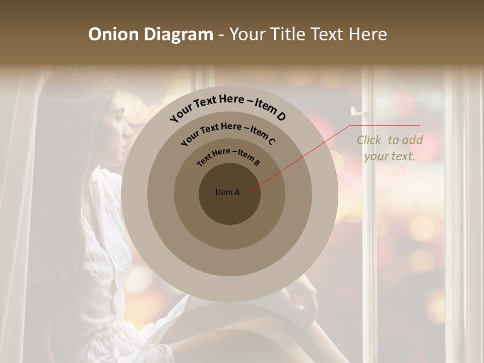 Abend Abwarten Melancholisch PowerPoint Template