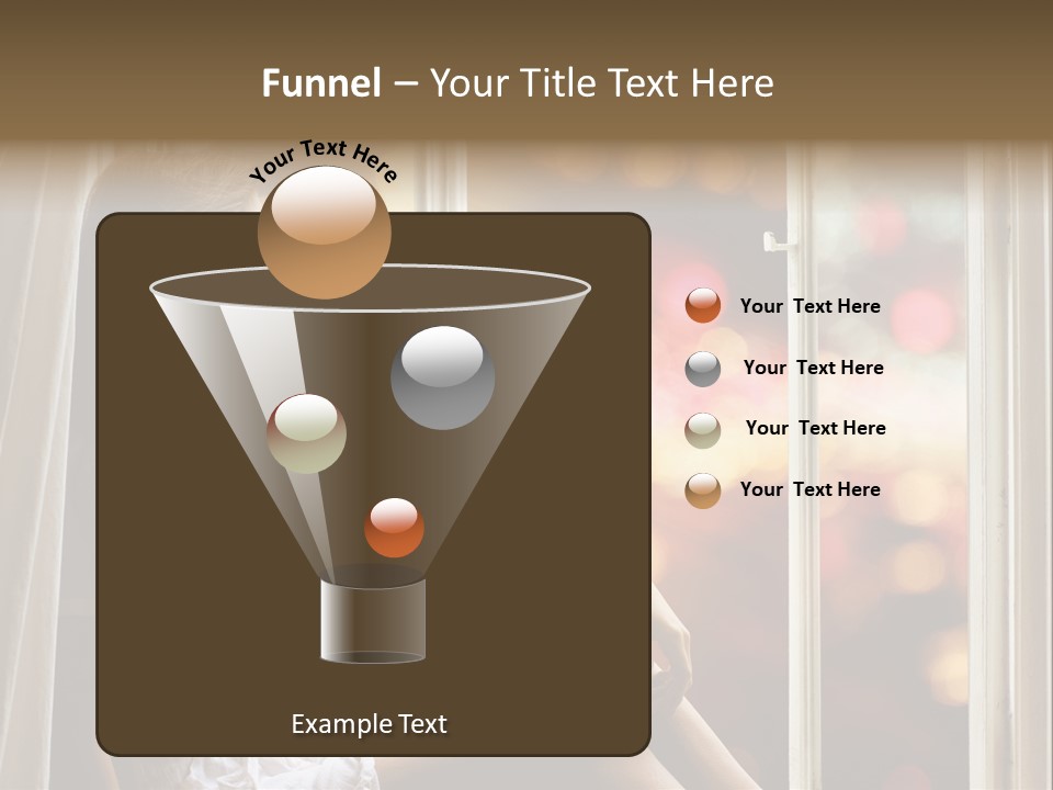 Abend Abwarten Melancholisch PowerPoint Template