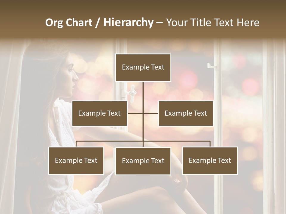 Abend Abwarten Melancholisch PowerPoint Template