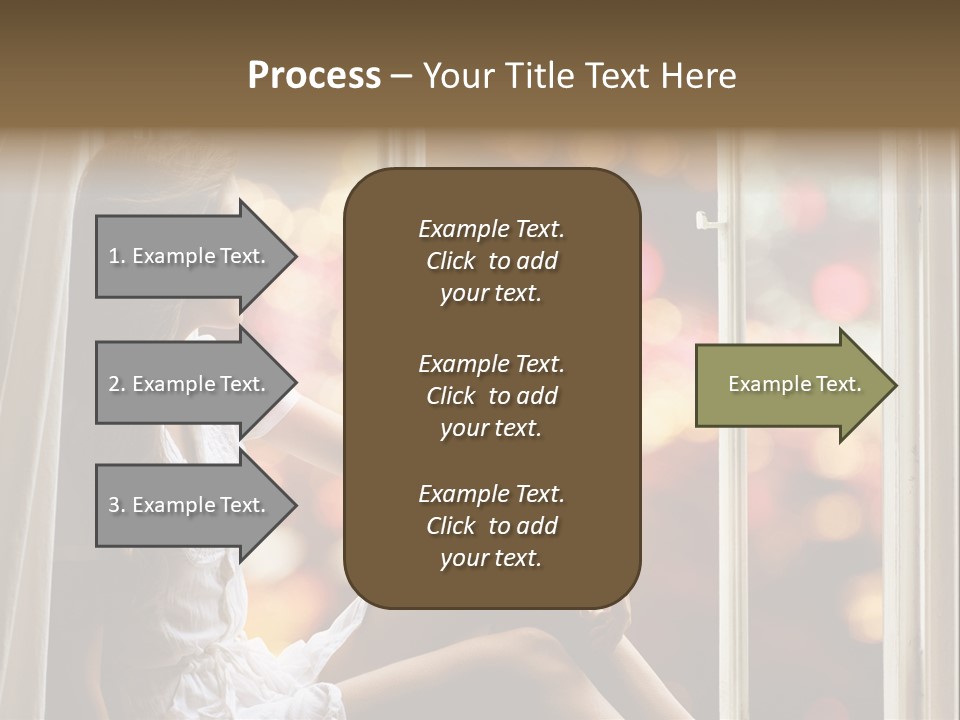 Abend Abwarten Melancholisch PowerPoint Template