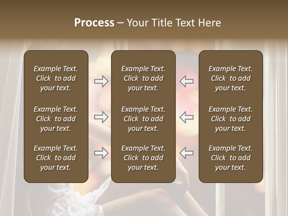 Abend Abwarten Melancholisch PowerPoint Template