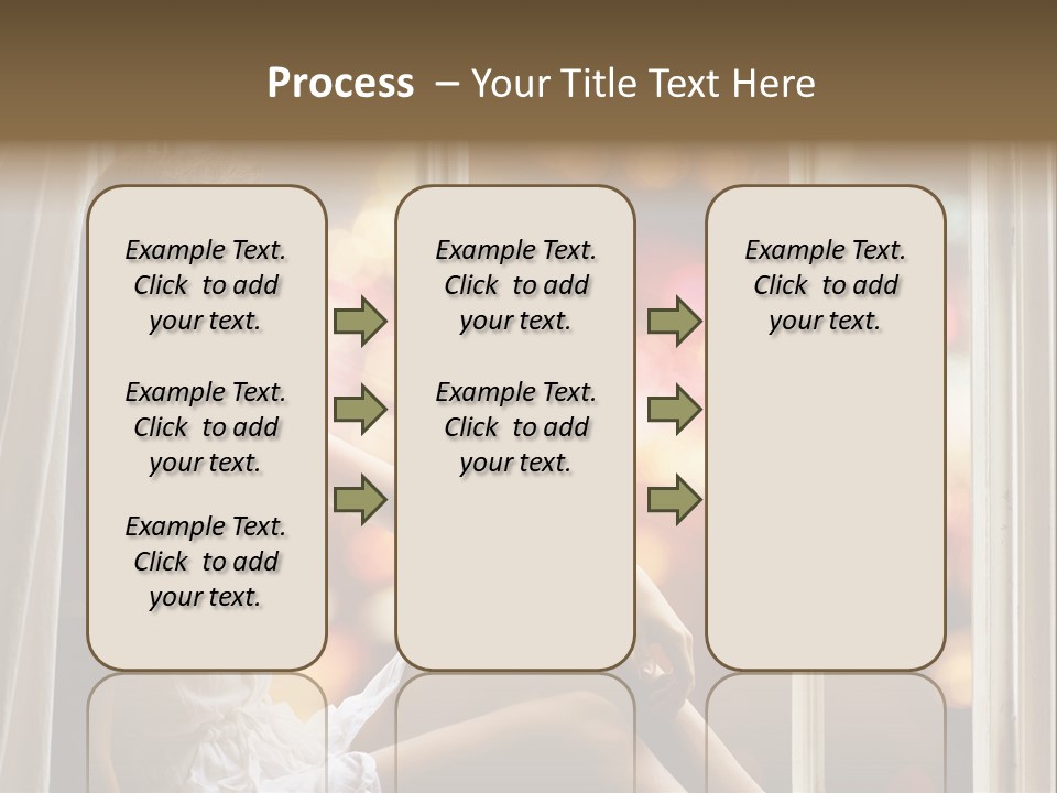 Abend Abwarten Melancholisch PowerPoint Template