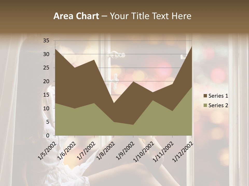 Abend Abwarten Melancholisch PowerPoint Template
