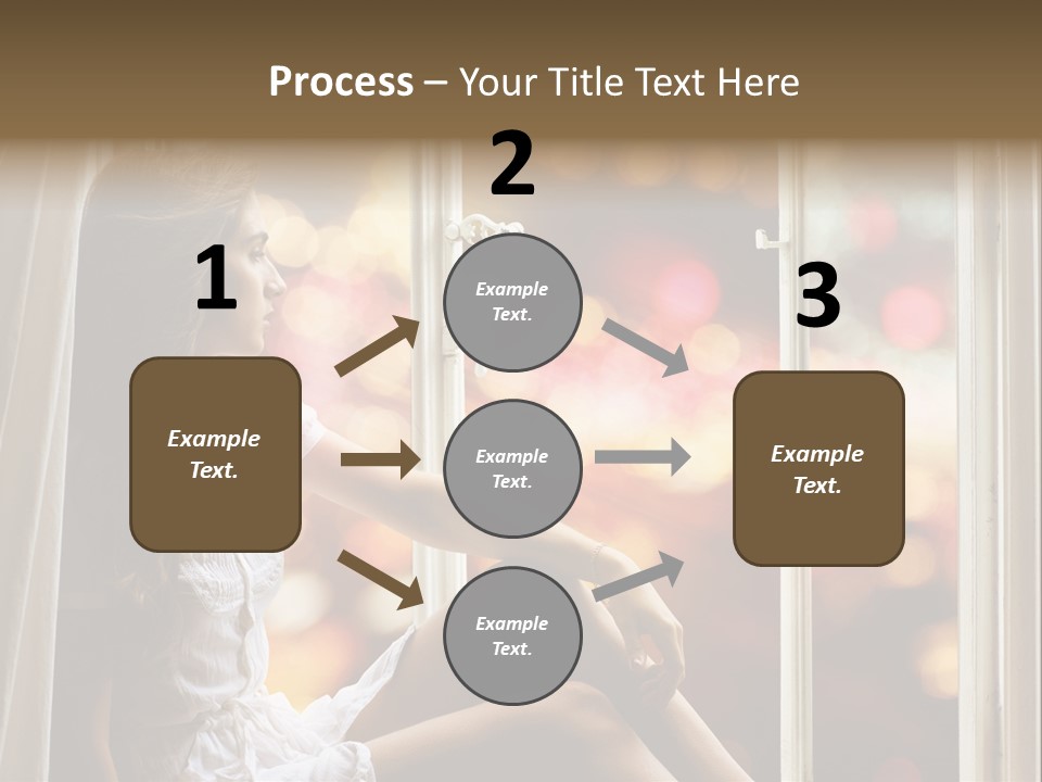 Abend Abwarten Melancholisch PowerPoint Template