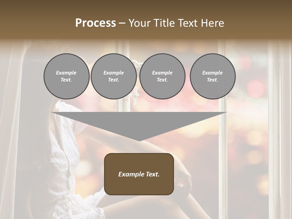 Abend Abwarten Melancholisch PowerPoint Template