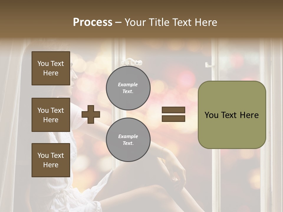 Abend Abwarten Melancholisch PowerPoint Template