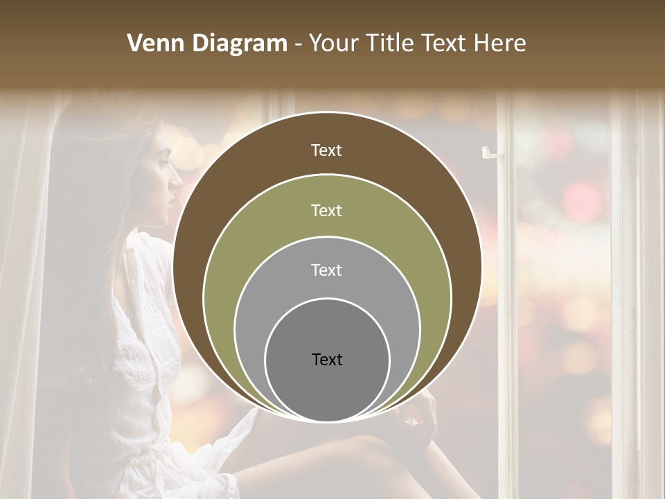 Abend Abwarten Melancholisch PowerPoint Template