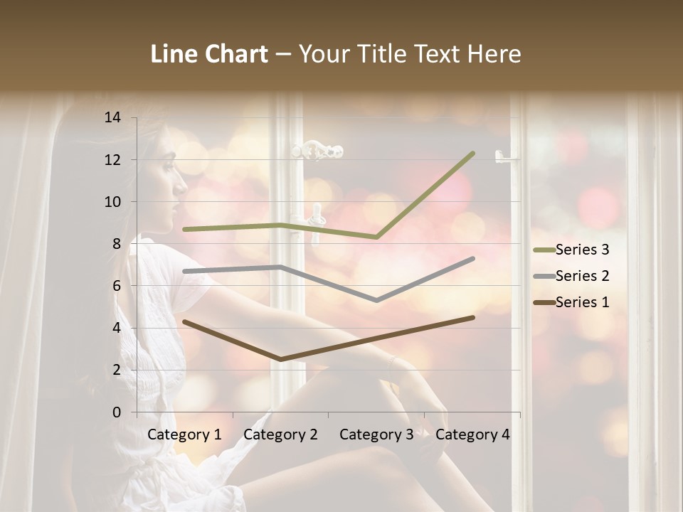 Abend Abwarten Melancholisch PowerPoint Template
