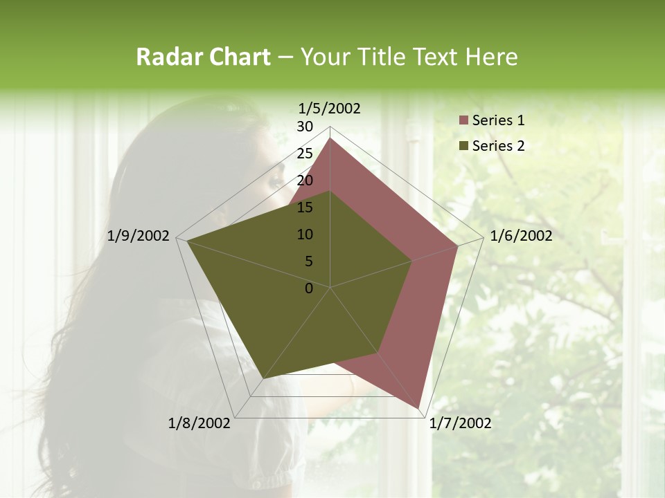 Person Sicht Regen PowerPoint Template