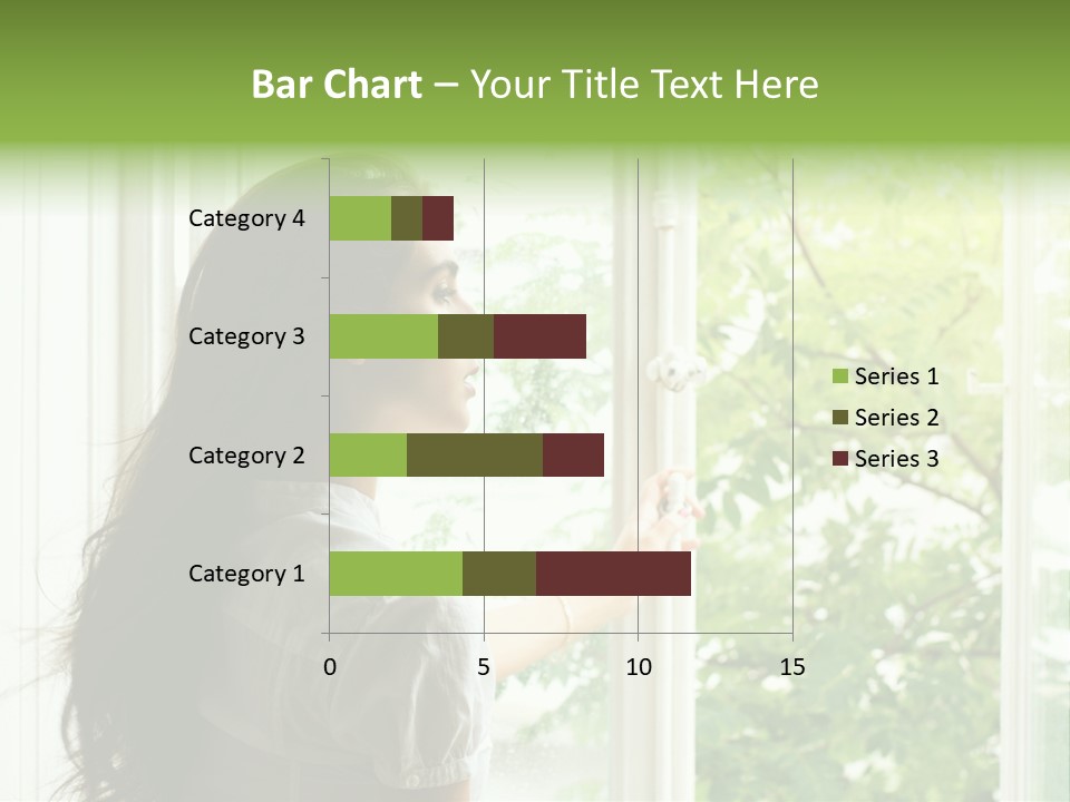 Person Sicht Regen PowerPoint Template