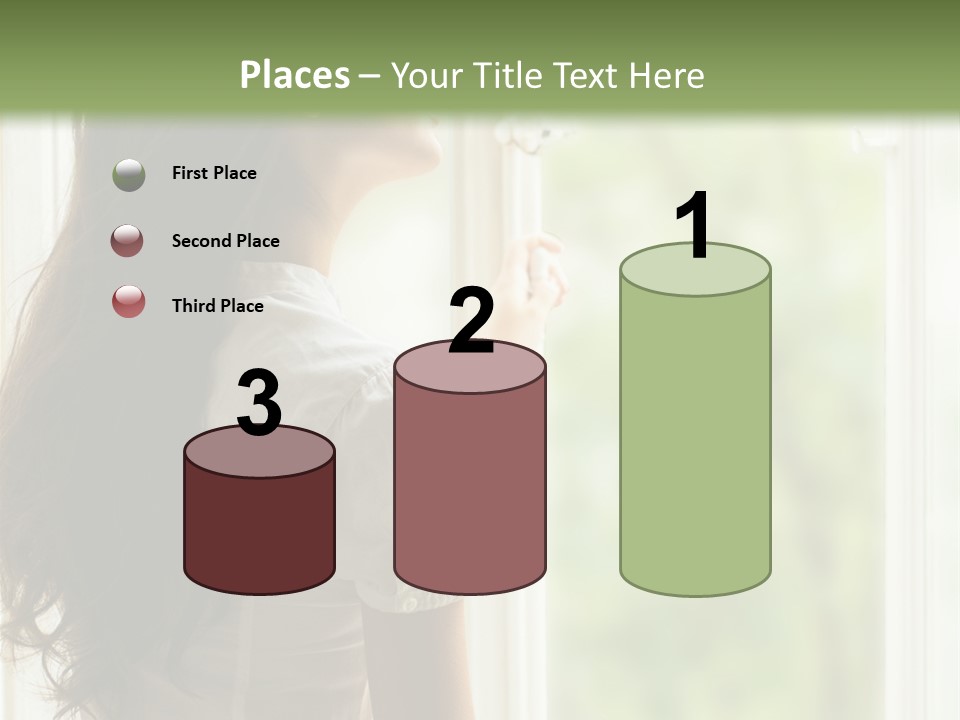 Melancholisch Tagtraum Sch PowerPoint Template