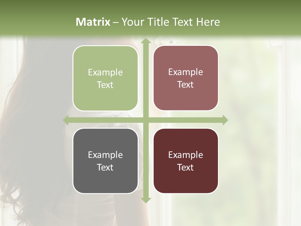 Melancholisch Tagtraum Sch PowerPoint Template