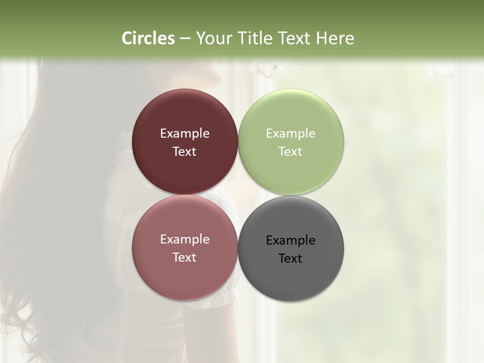 Melancholisch Tagtraum Sch PowerPoint Template