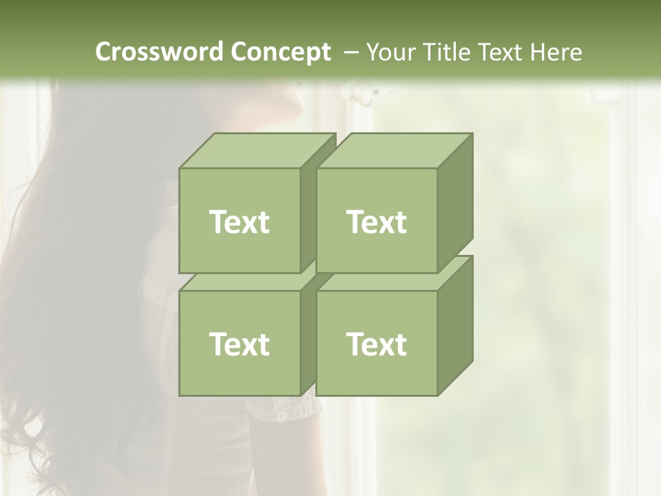 Melancholisch Tagtraum Sch PowerPoint Template