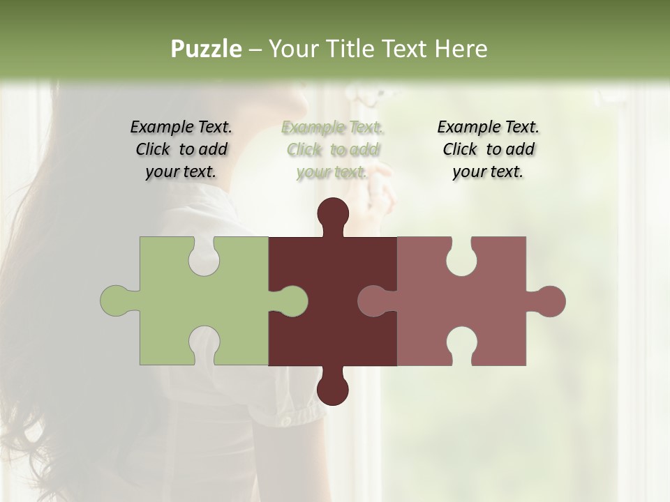 Melancholisch Tagtraum Sch PowerPoint Template