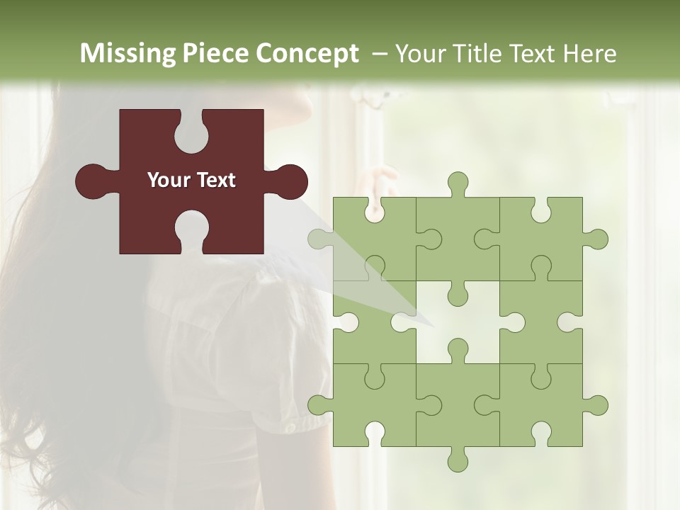 Melancholisch Tagtraum Sch PowerPoint Template