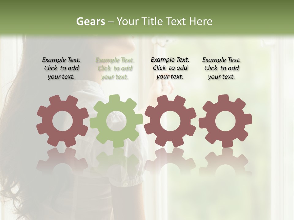 Melancholisch Tagtraum Sch PowerPoint Template