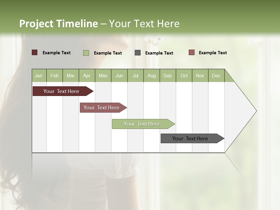 Melancholisch Tagtraum Sch PowerPoint Template
