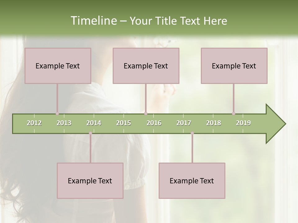 Melancholisch Tagtraum Sch PowerPoint Template