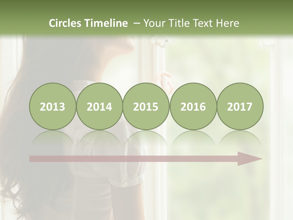 Melancholisch Tagtraum Sch PowerPoint Template