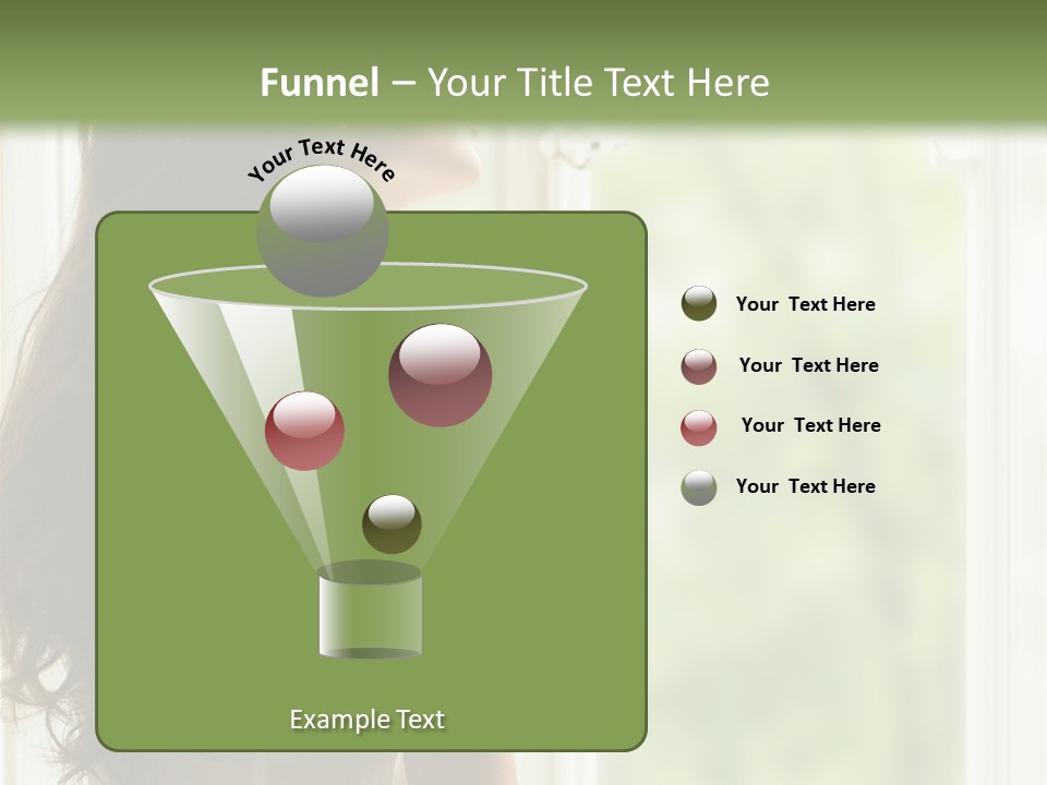 Melancholisch Tagtraum Sch PowerPoint Template