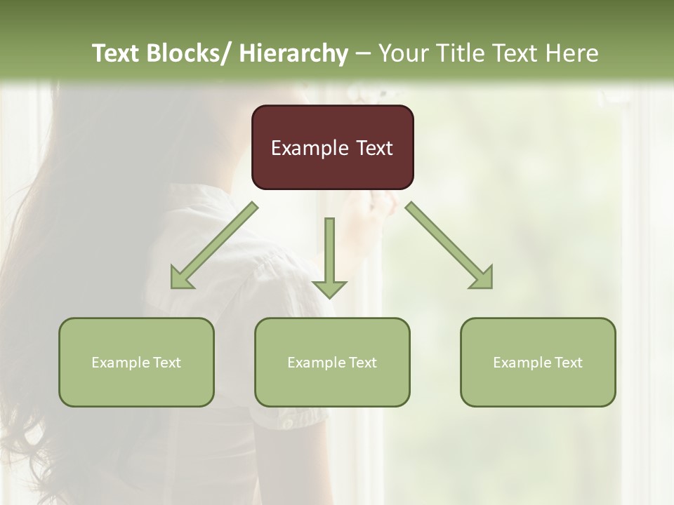 Melancholisch Tagtraum Sch PowerPoint Template