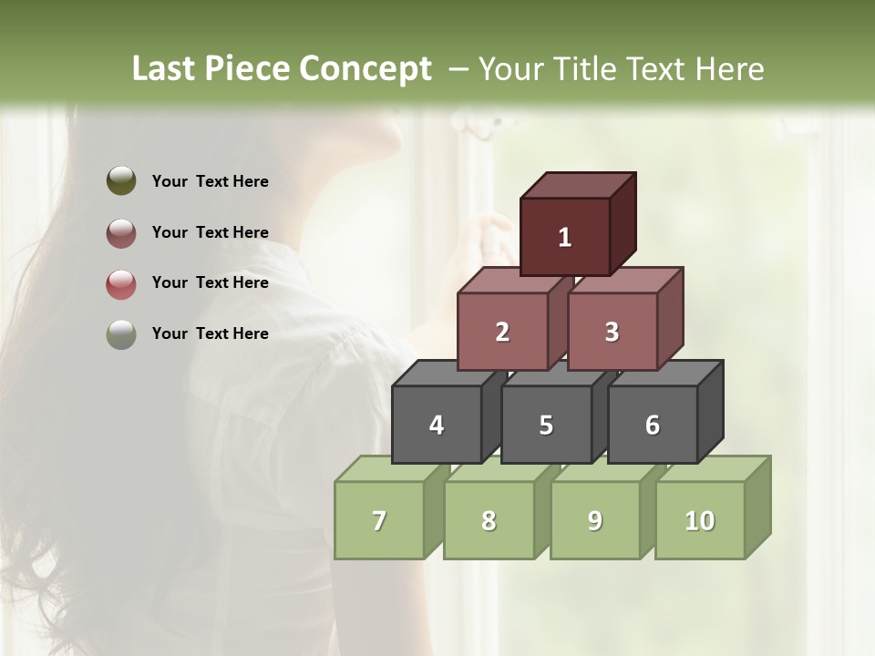 Melancholisch Tagtraum Sch PowerPoint Template