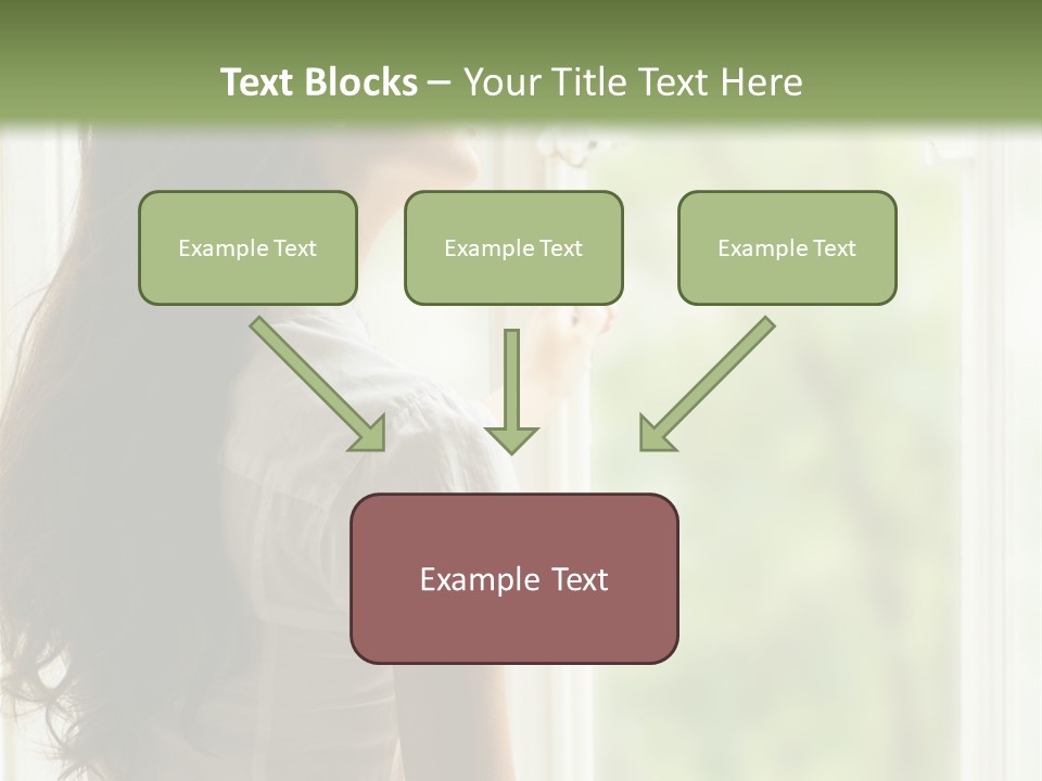 Melancholisch Tagtraum Sch PowerPoint Template