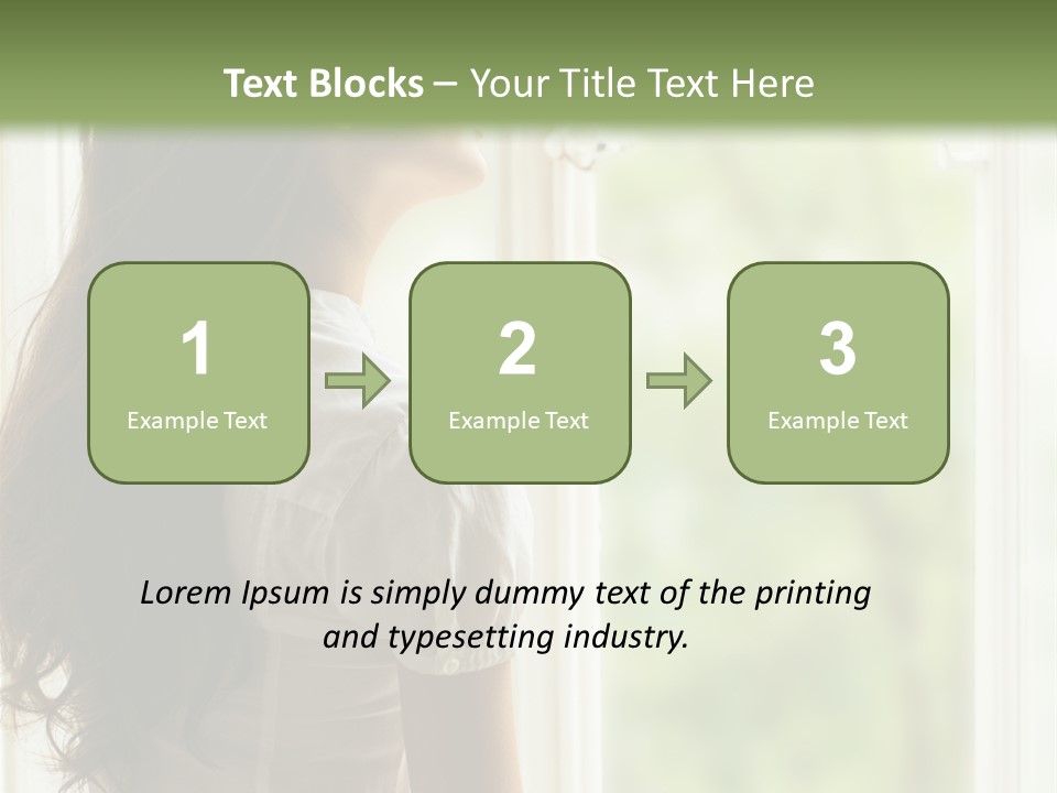Melancholisch Tagtraum Sch PowerPoint Template