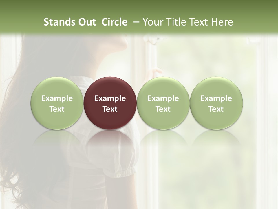 Melancholisch Tagtraum Sch PowerPoint Template