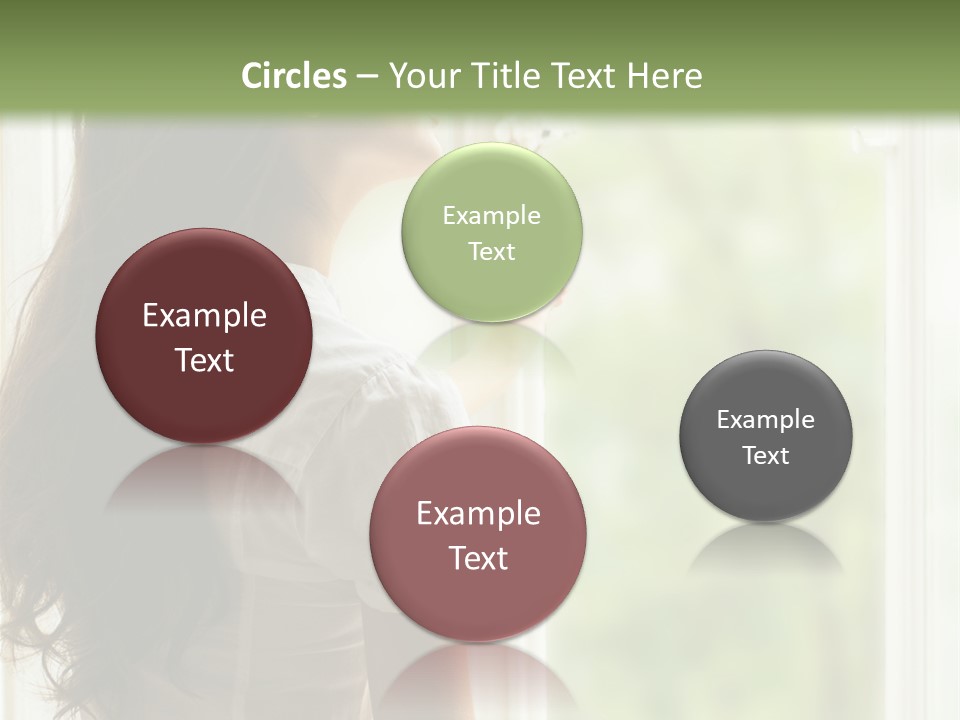 Melancholisch Tagtraum Sch PowerPoint Template