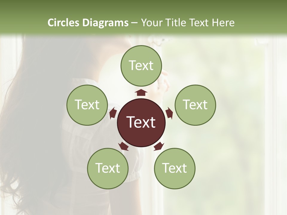 Melancholisch Tagtraum Sch PowerPoint Template